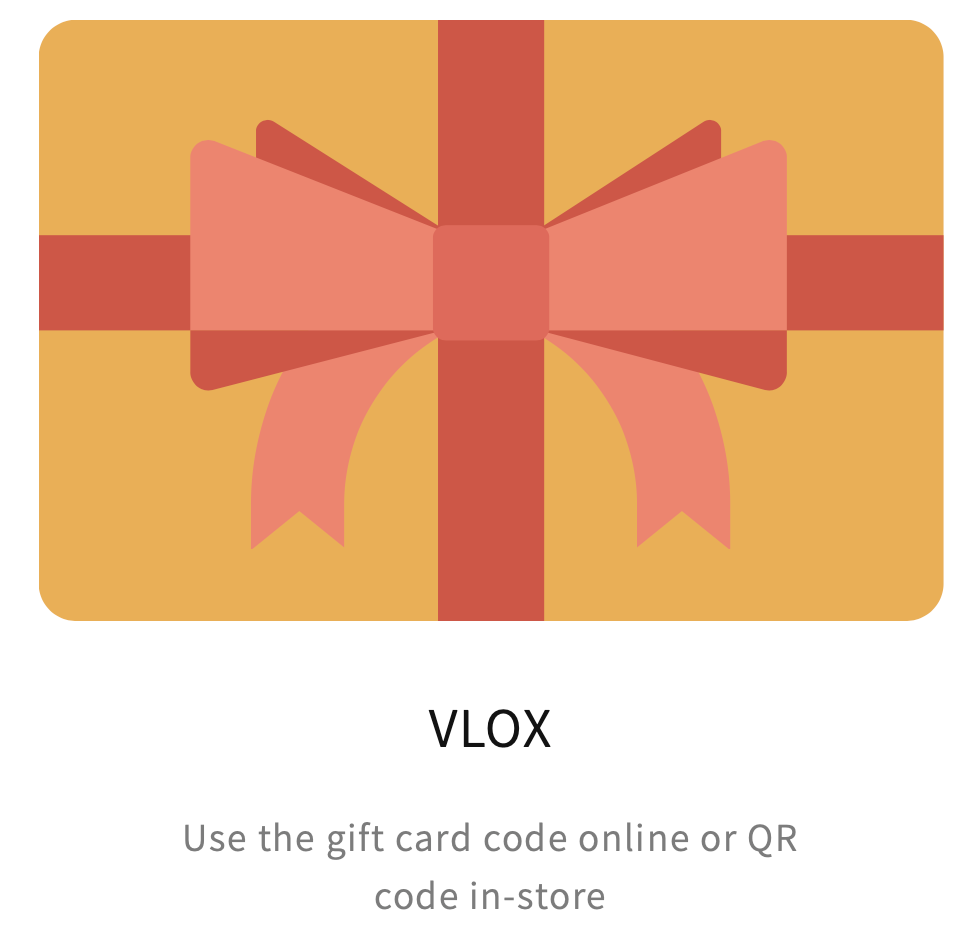 VLOX-Geschenkgutschein