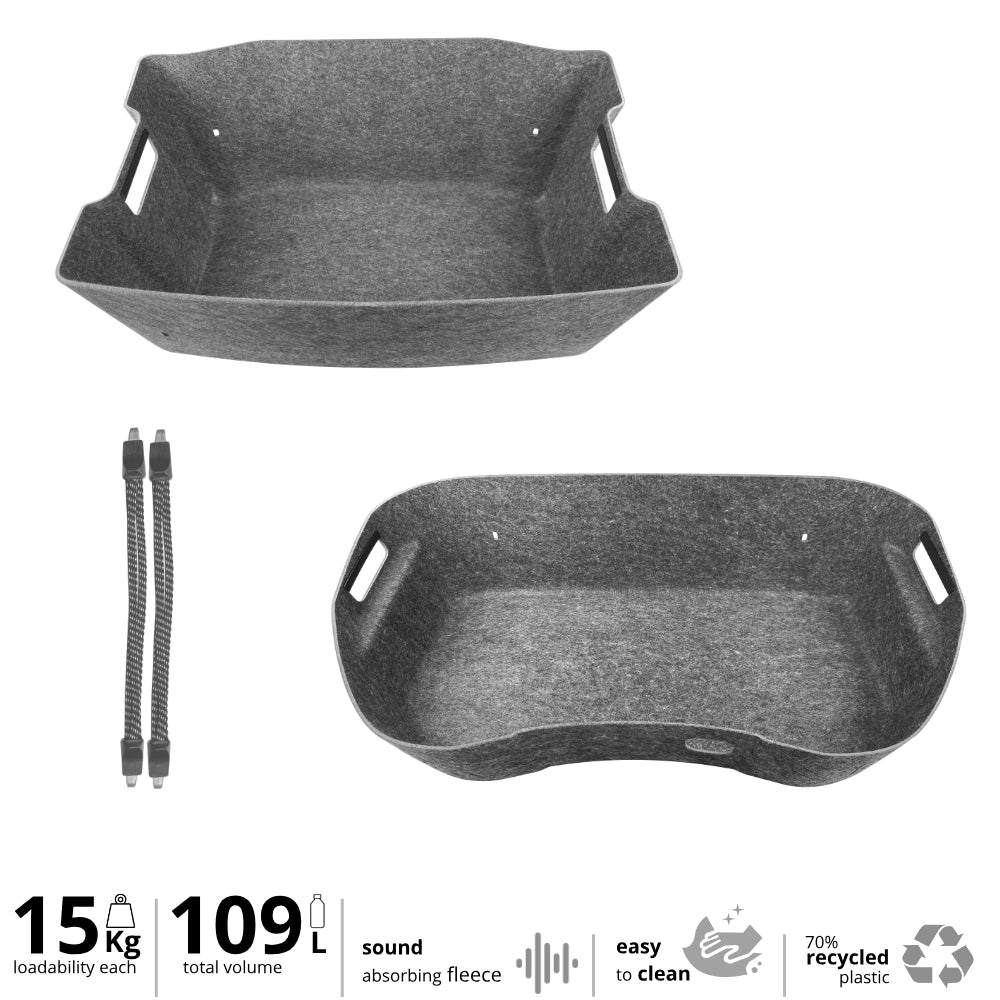 Tesla Model 3 (2021) Frunk & Trunk Set Organizer