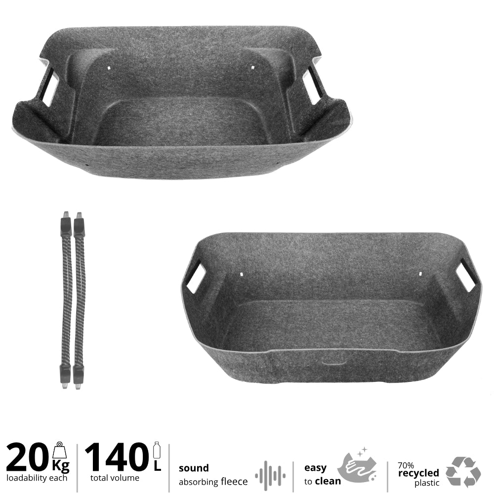 Tesla Model Y Frunk & Trunk Set Organizer