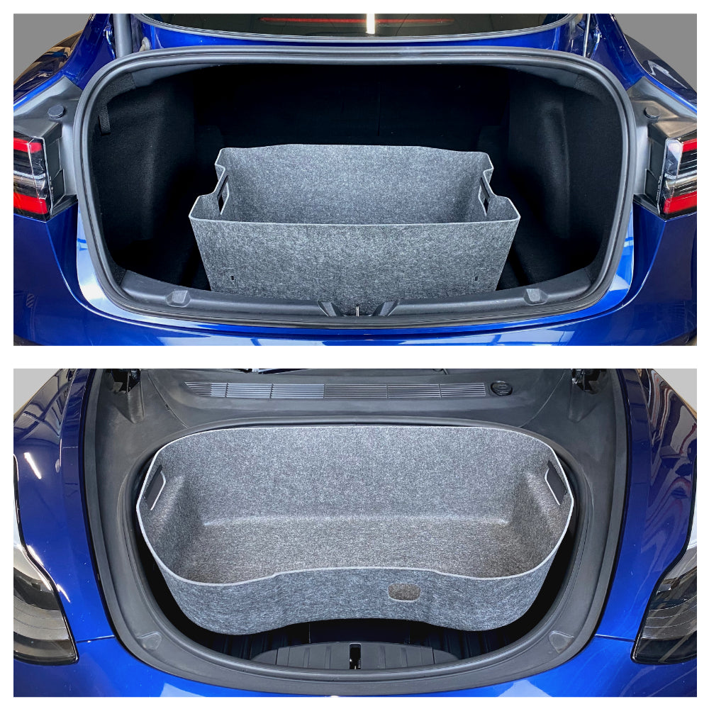 Tesla Model 3 (2021) Frunk & Trunk Set Organizer