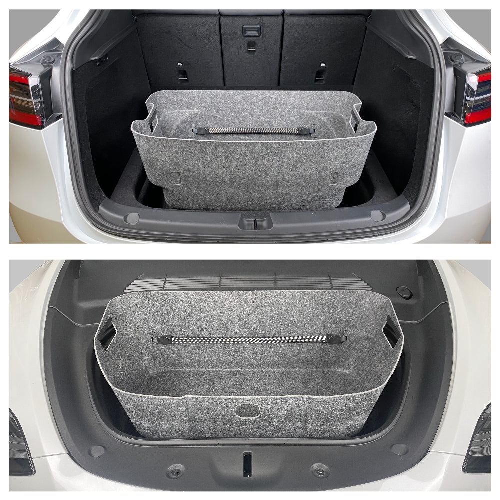 Tesla Model Y Frunk & Trunk Set Organizer