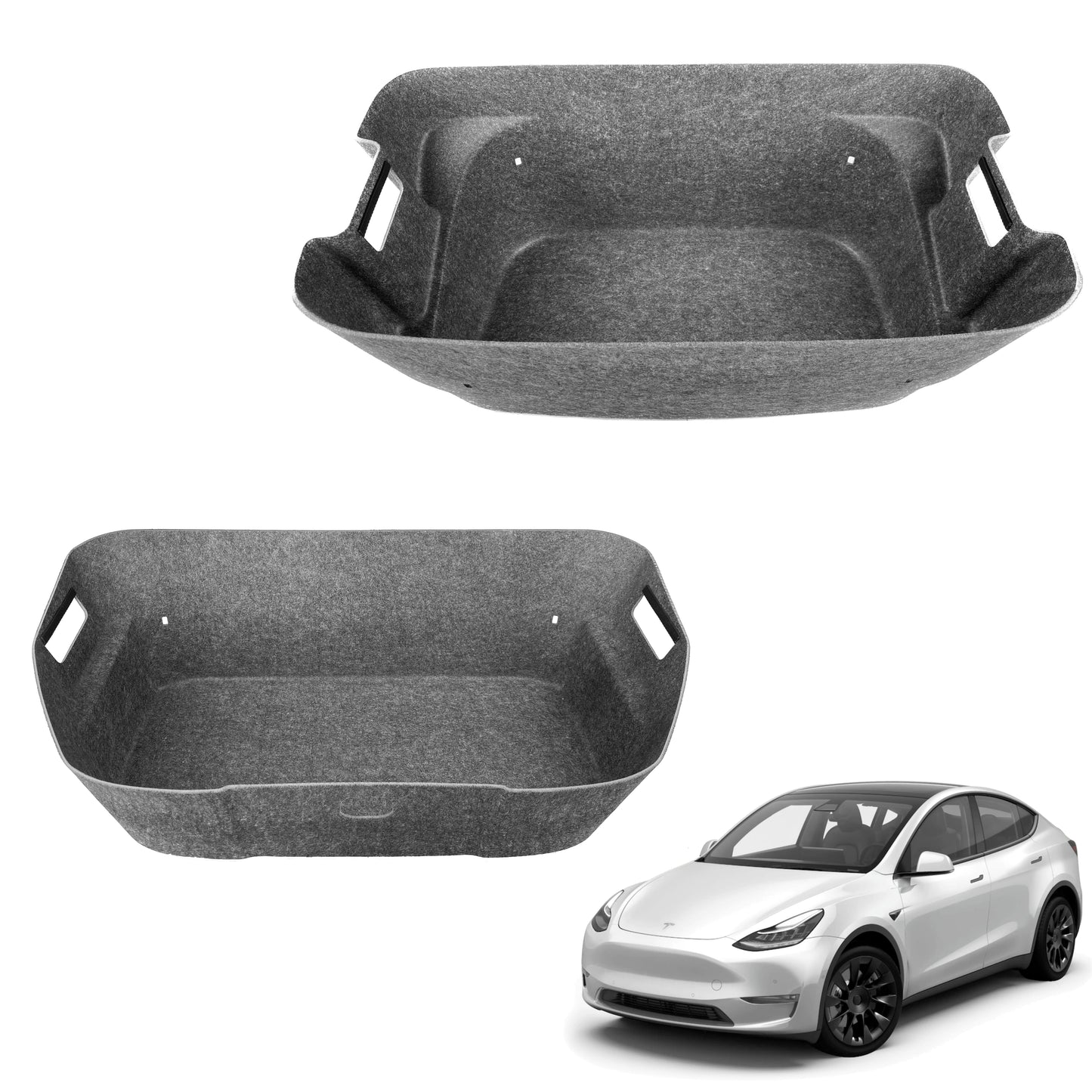 Tesla Model Y Frunk & Trunk Set Organizer