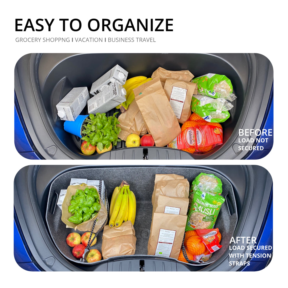 Tesla Model 3 (2021) Frunk & Trunk Set Organizer